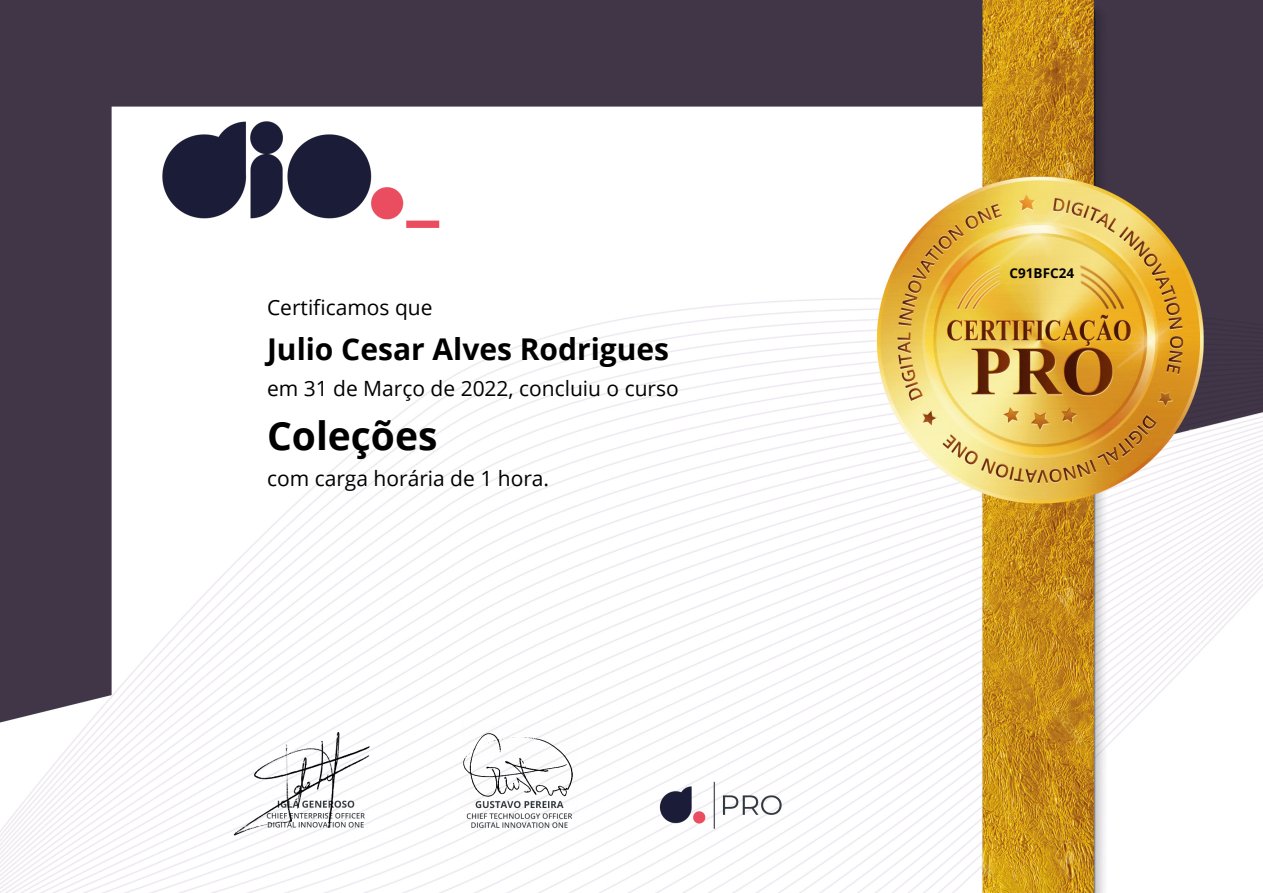 Coleções em JavaScript
