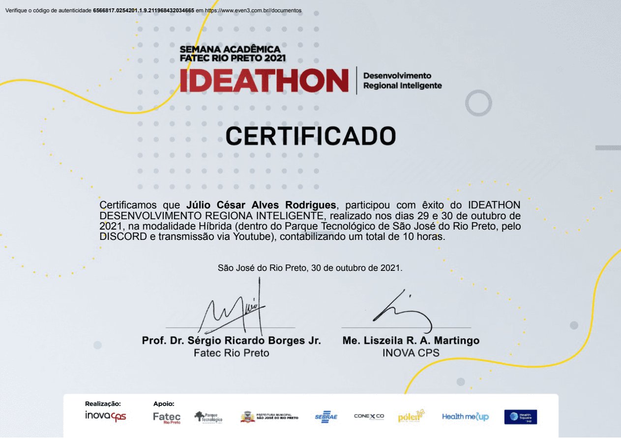 IDEATHON - Desenvolvimento Regional Inteligente